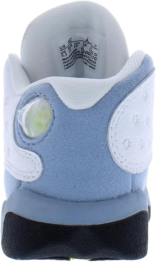 Детские кроссовки для мальчиков Air 13 Retro Gs Hyper Royal Nike, White/Yellow Ochre/Blue Grey-White — фото 3