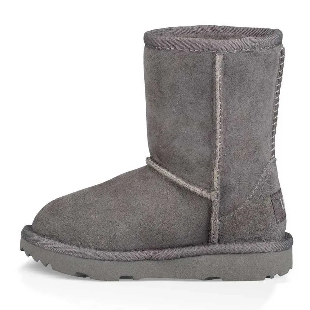Детские сапоги с овчиной Ugg Classic II, Grey — фото 4