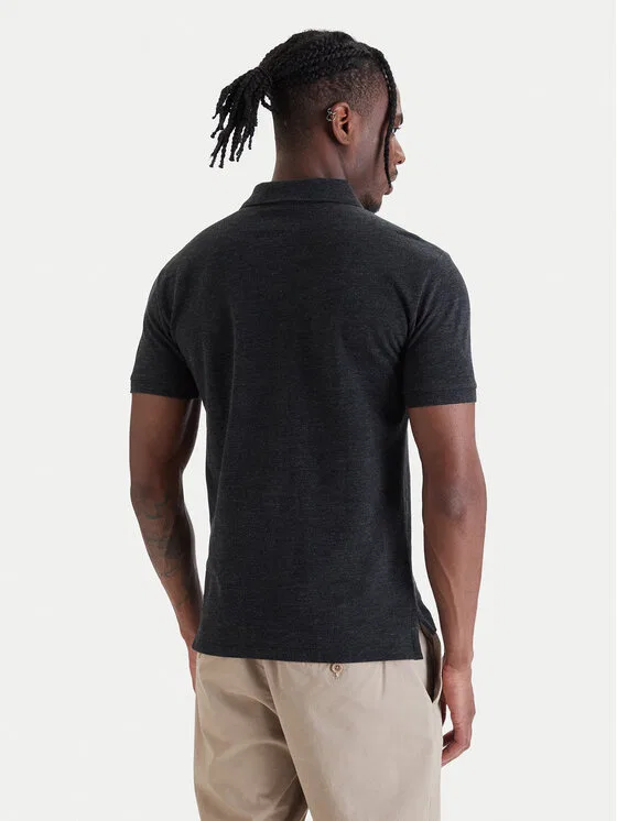 Поло slim fit Classics Polo Ralph Lauren, серый — фото 3