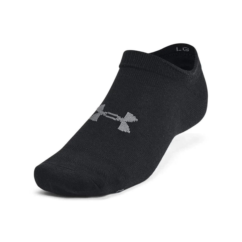 Детские носки-невидимки Essential No Show Under Armour, Schwarz — фото 3