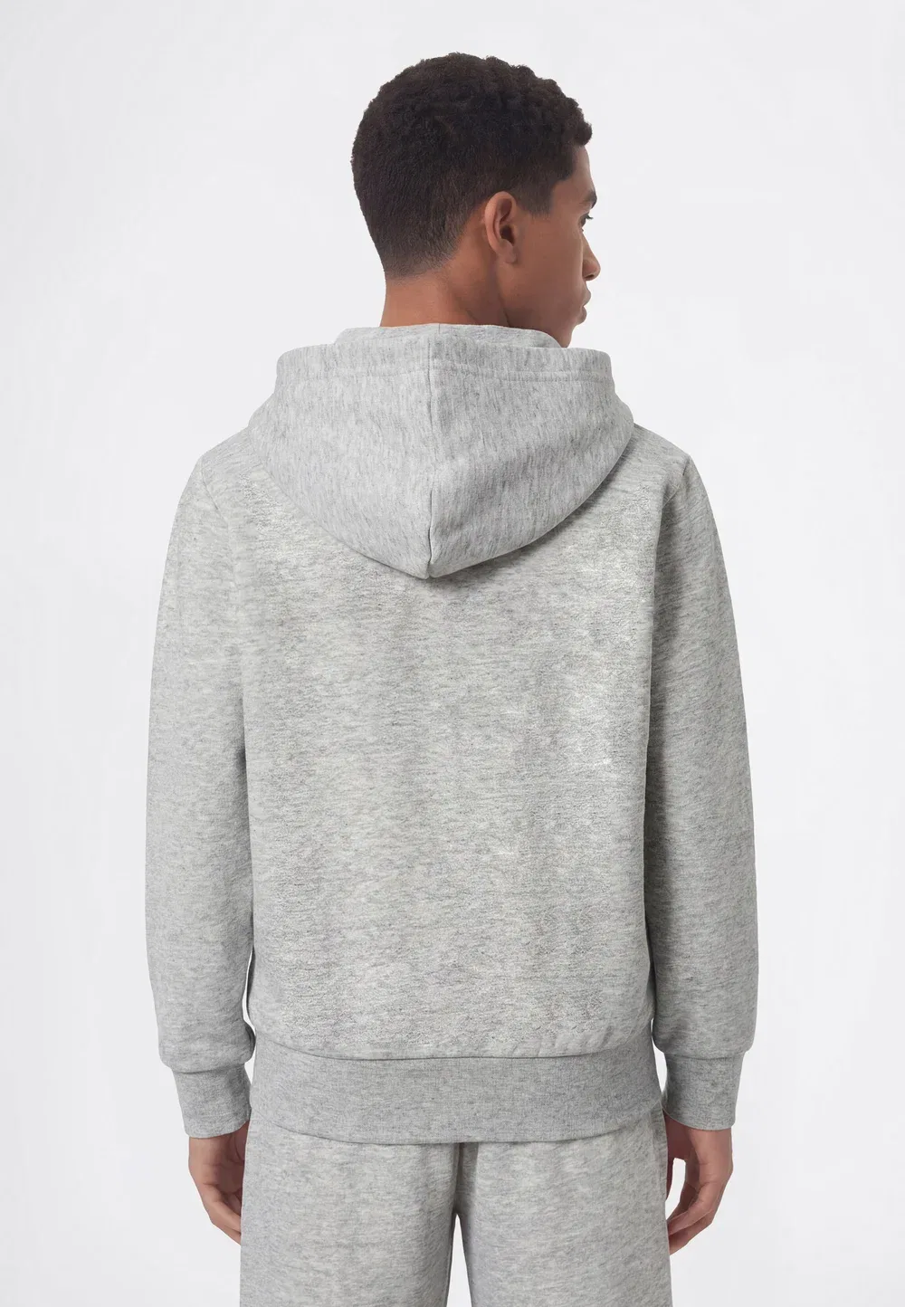 Толстовка на молнии, стандартный крой - свитшот на молнии Champion, Light Grey — фото 3