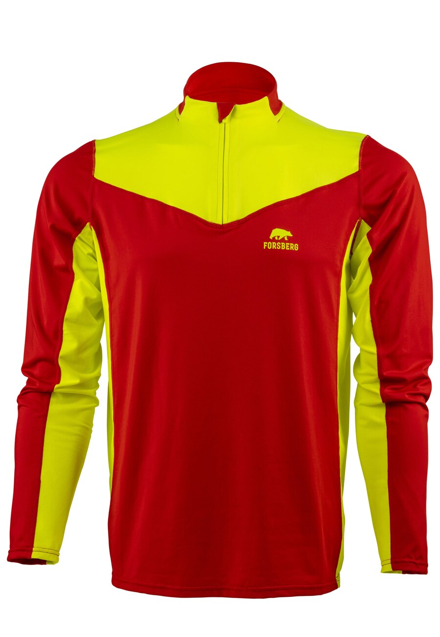 

Рубашка FORSBERG Skjorta II, цвет Lemon/Fire red