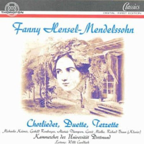 

CD диск Hensel-Mendelssohn / Gundlach / Braun: Choral Songs / Duets / Trios