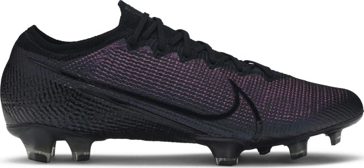 Бутсы Nike Mercurial Vapor 13 Elite FG 'Black', черный - фото