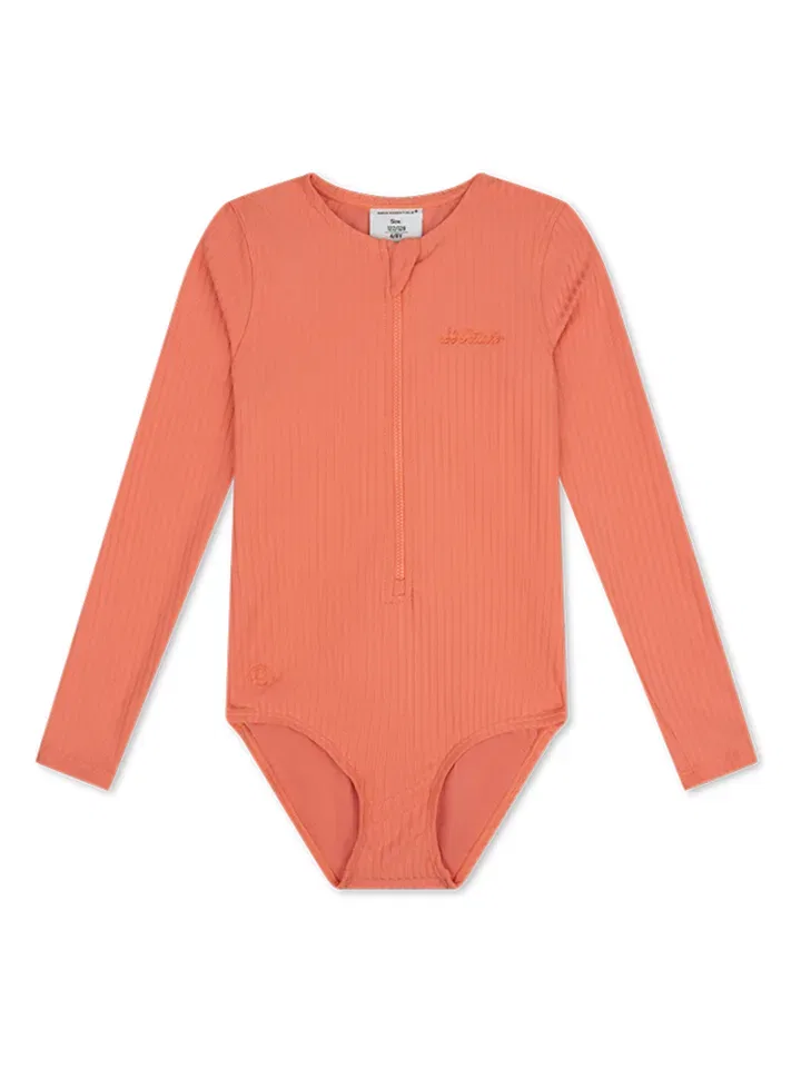 Купальник с принтом Pink Bay Swim Essentials, оранжевый