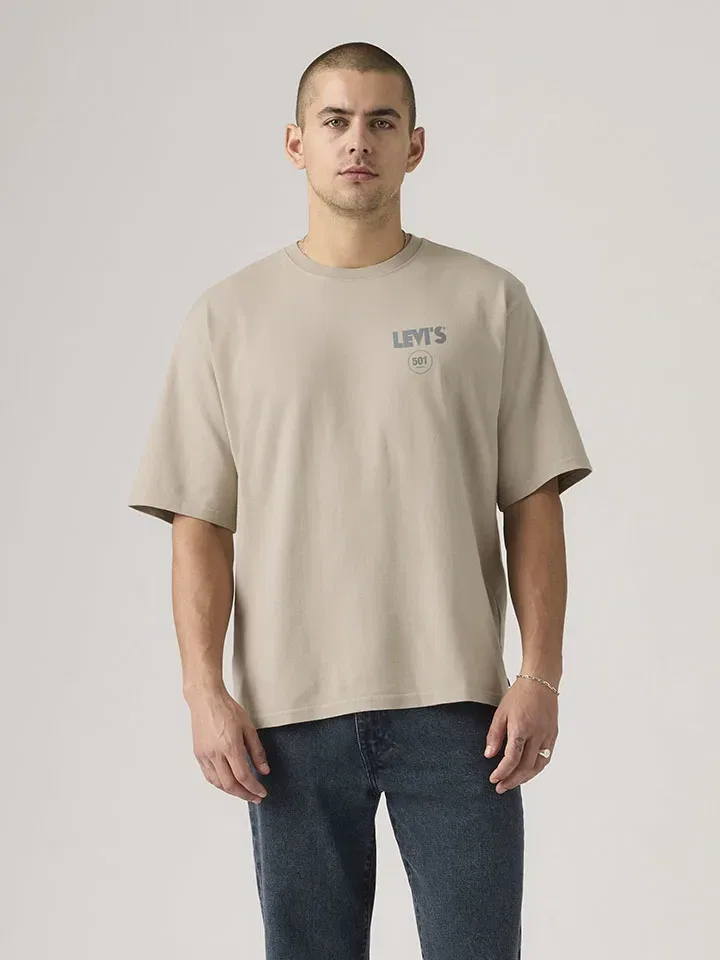 Рубашка большие размеры Levi'S, бежевый — фото 2