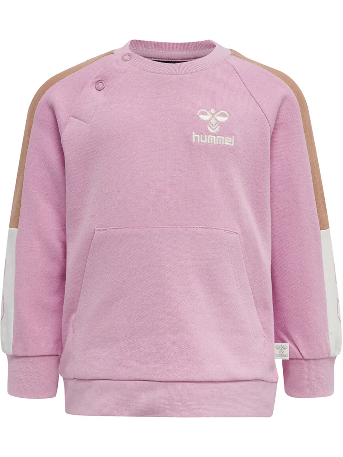 Детский свитшот с длинным рукавом Hmlanju Hummel, Rosa Malvenfarben