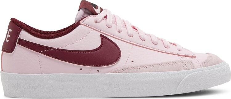 

Кроссовки Nike Blazer Low '77 GS 'Pink Foam Dark Beetroot', розовый