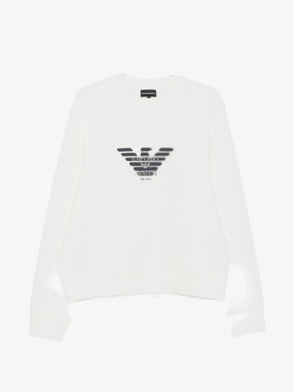 Свитшот с логотипом Emporio Armani, белый