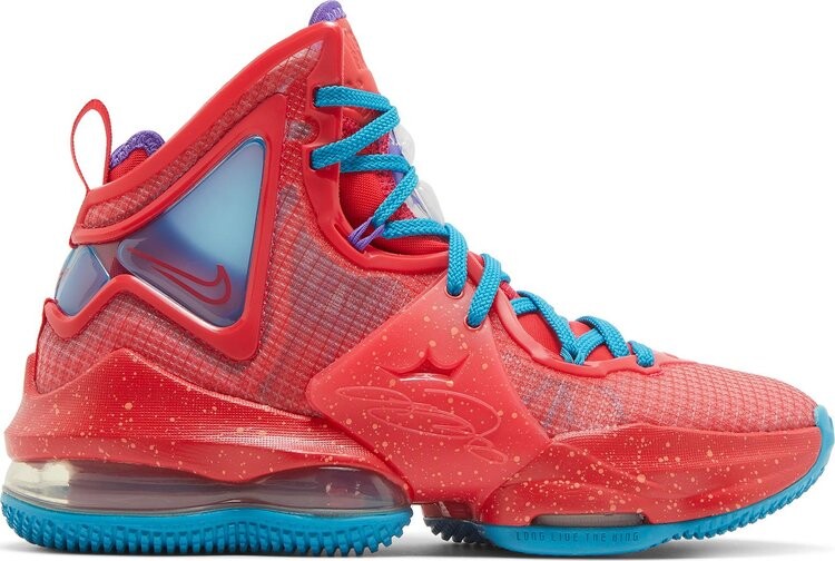 

Кроссовки Nike LeBron 19 GS 'King's Crown', красный