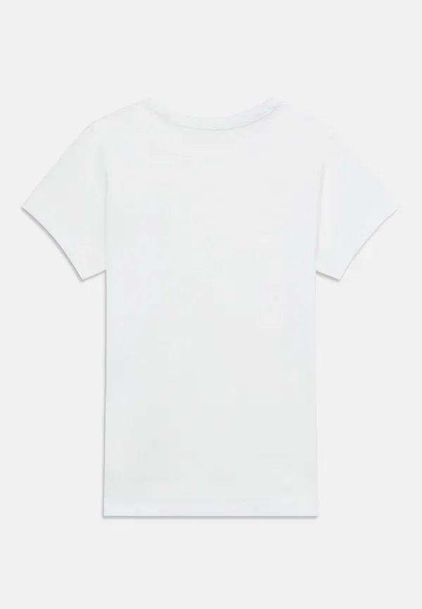 Набор из двух футболок с монологом Slim Monologo Calvin Klein Jeans, белый/персиковый — фото 3