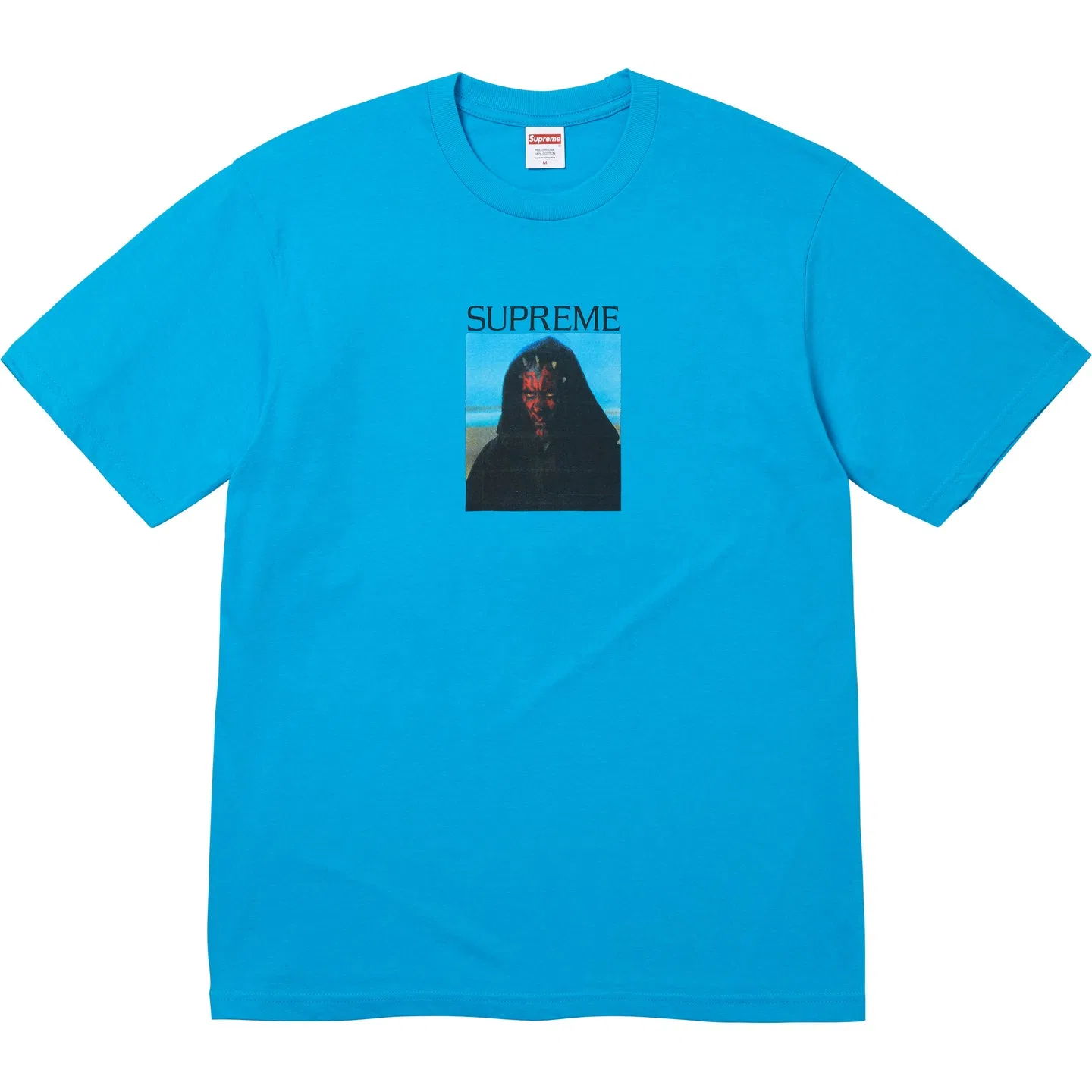 Футболка унисекс с круглым вырезом Bright Blue/Bright Blue Supreme