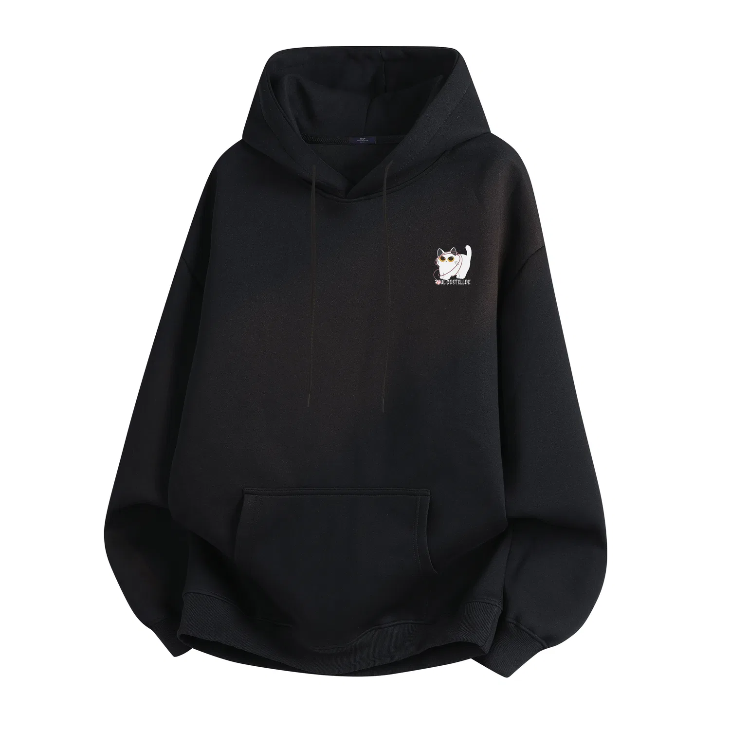 Детский свитшот с принтом Sweatshirt Unisex Paul Costelloe, Black White