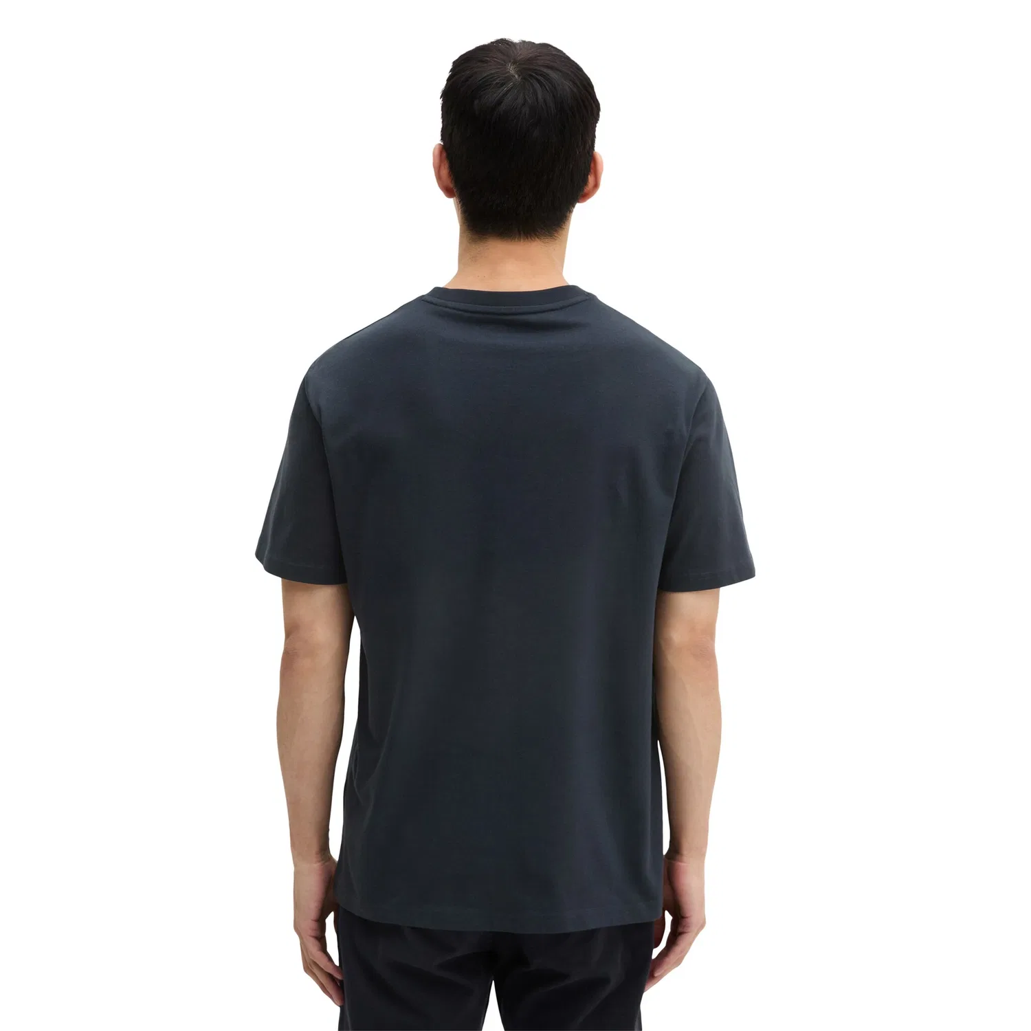 Детская базовая хлопковая футболка Regular Fit Marc O'Polo, Dark Navy — фото 3