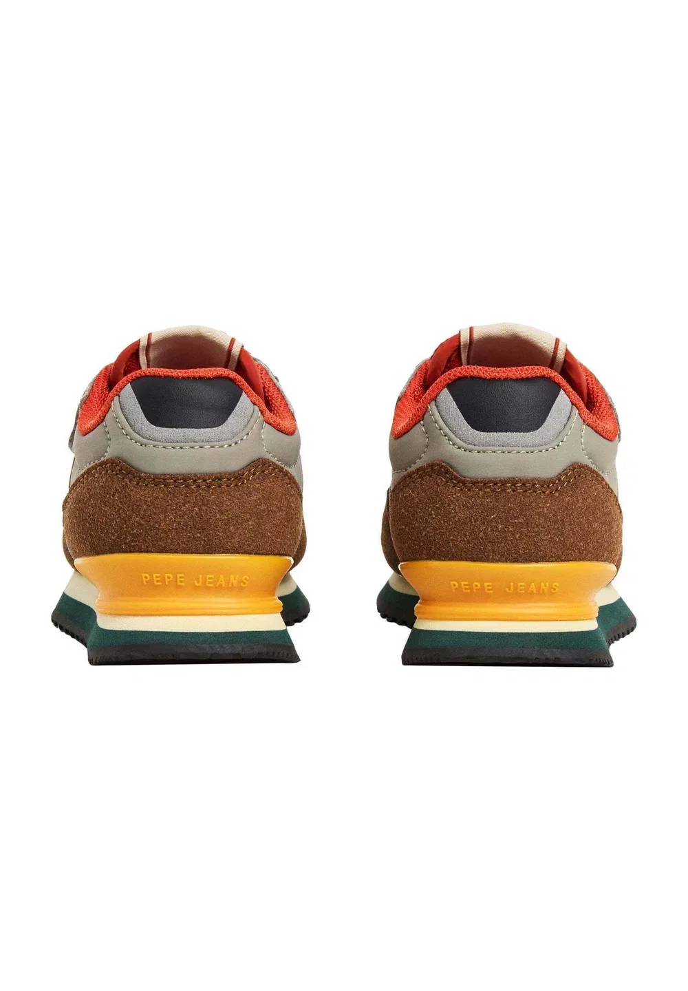 Кроссовки London Essence BK - детская обувь Pepe Jeans, Tan Brown — фото 4