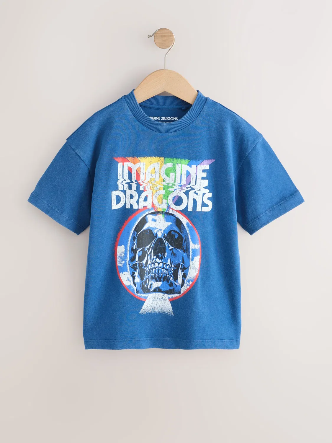 Футболка с принтом Imagine Dragons Next, синий