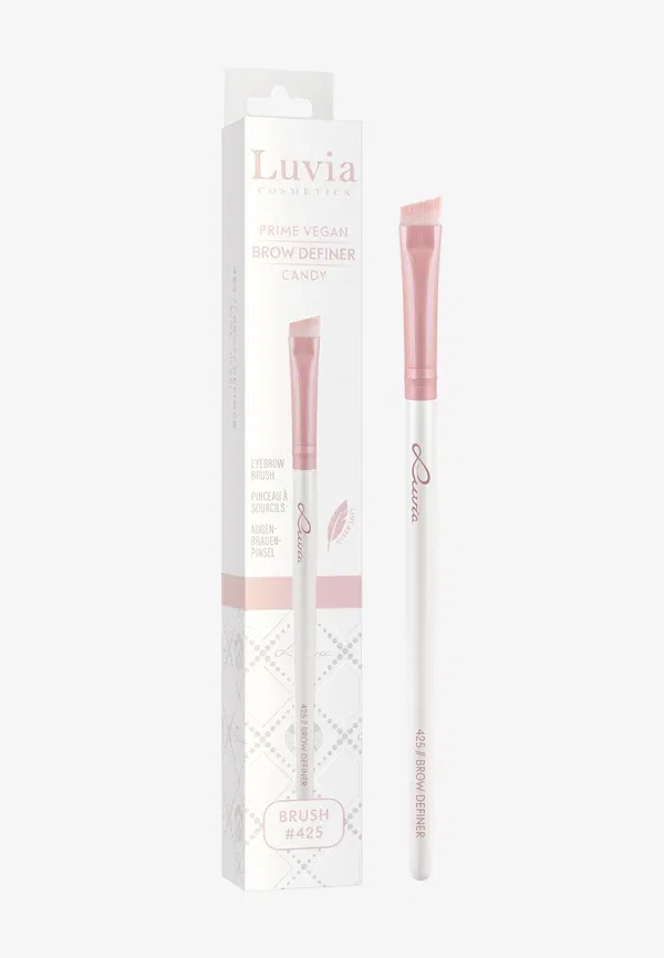 Кисть для бровей Angled Brow Definer Luvia Cosmetics Rose, Pearl — фото 2