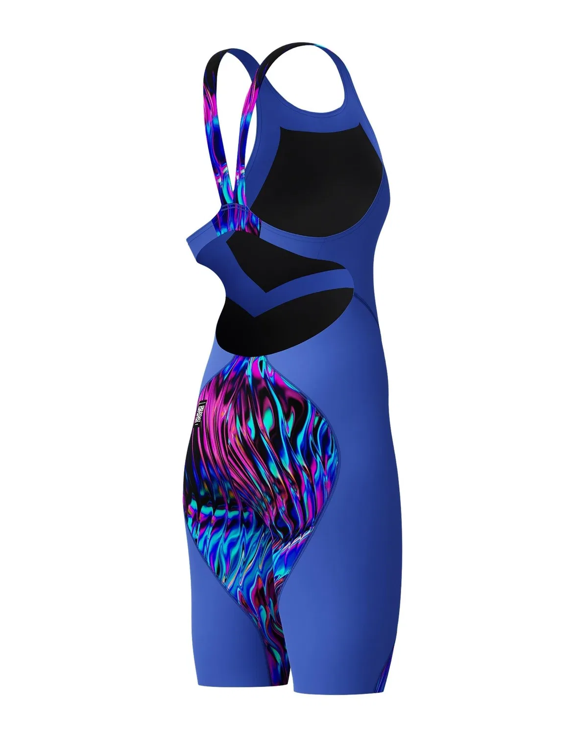 Детский гоночный купальник для девочек Ignite Kneeskin Speedo, Blau Bunt — фото 4