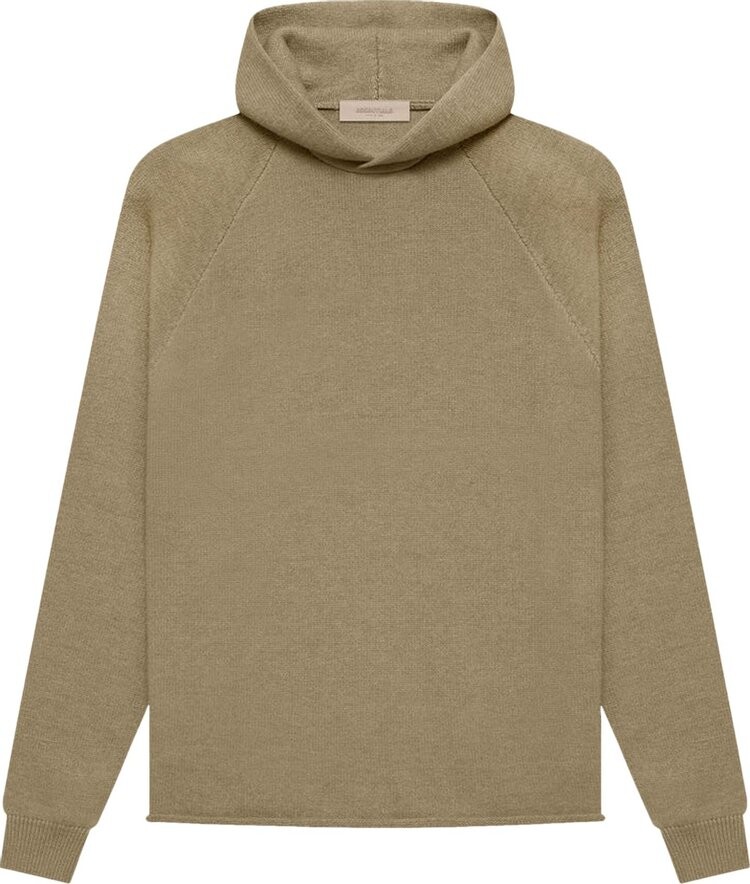 

Худи Fear of God Essentials Knit Hoodie 'Oak', зеленый