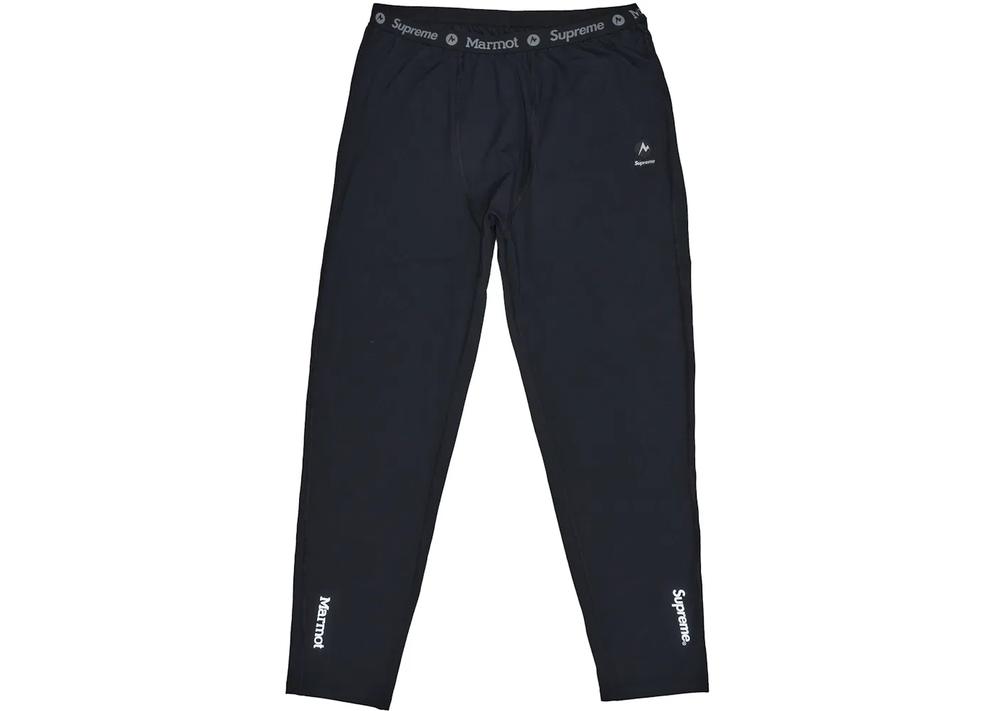 Мужские штаны с принтом Supreme Pant, Black — фото 2