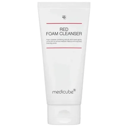 Пенка для умывания очищающая Medicube Red Purifying Foam With Salicylic Acid, 120 мл