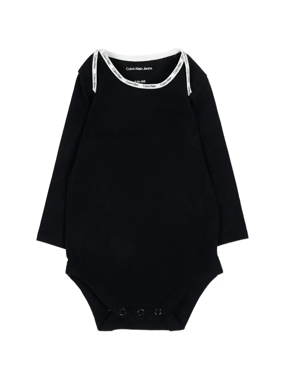 Набор детской одежды с логотипом Calvin Klein Kids, черный — фото 2