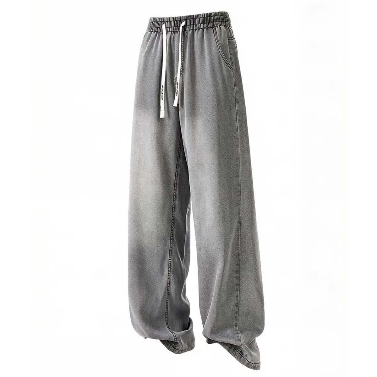 Детские джинсы прямого кроя из тонкого денима Unisex Thin Straight Fit Pants MUSCLETECH