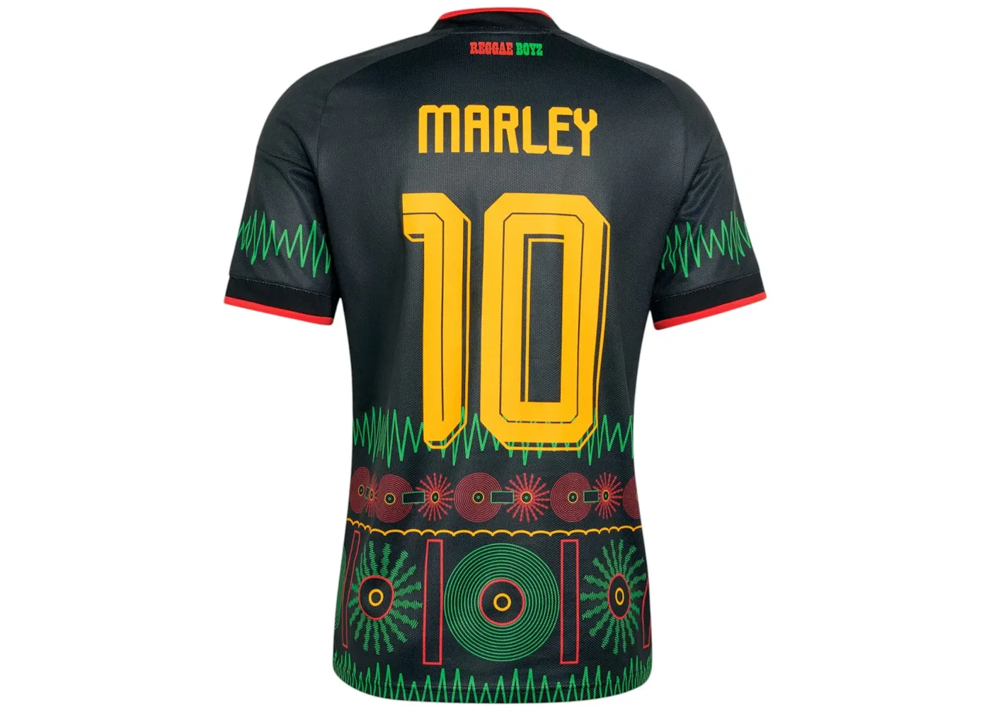 Мужская футбольная футболка с принтом Jersey Adidas, Black — фото 2