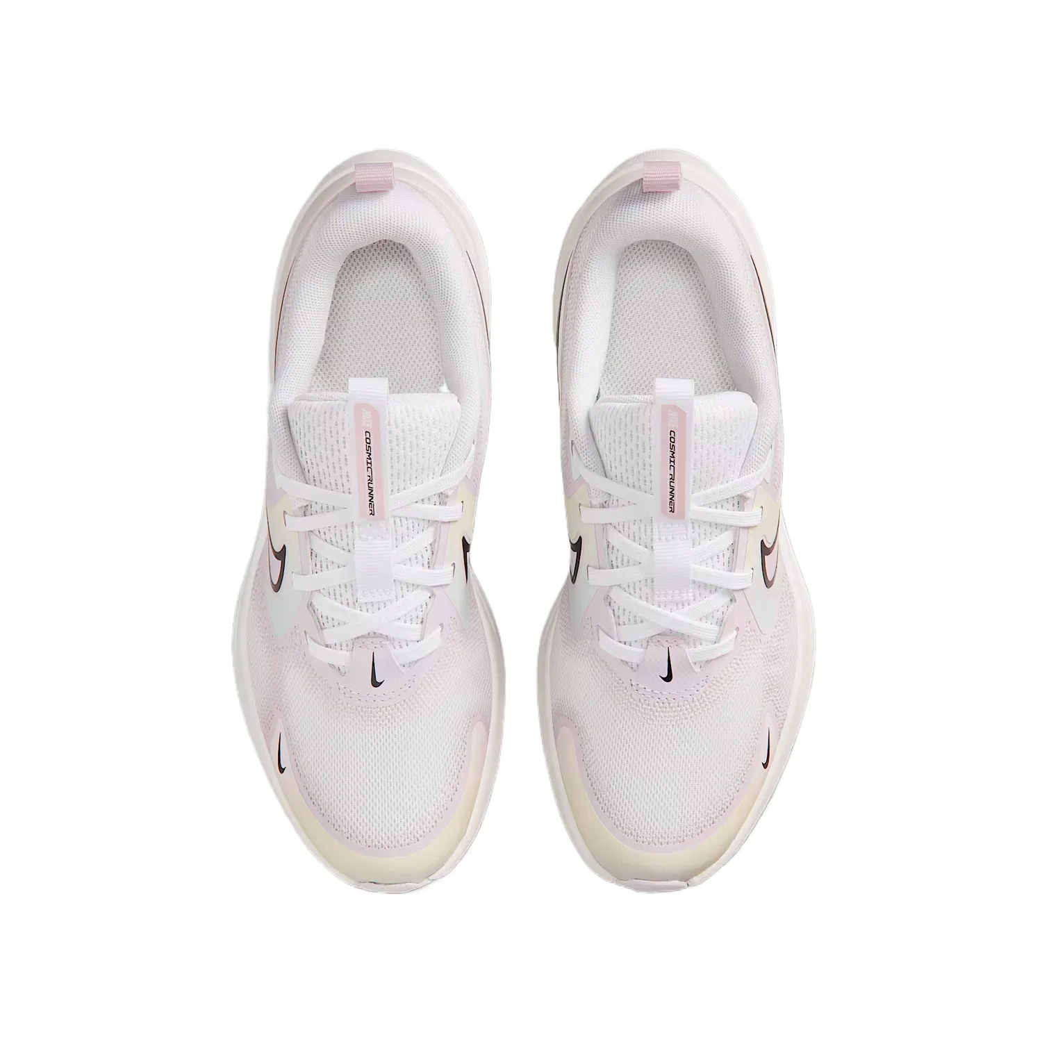 Детские кроссовки для бега Cosmic Runner, Nike, White/Bleached Light Purple/Sail White/Black — фото 4