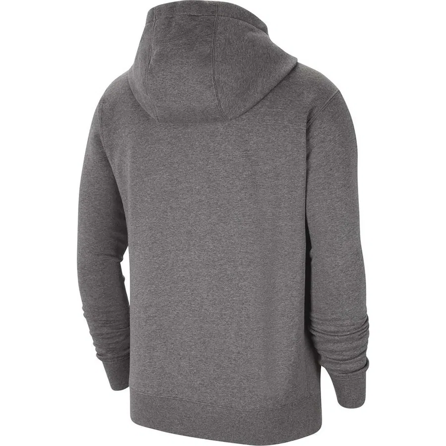Детский свитшот с капюшоном из флиса Nike Park 20 Fleece, Антрацитовый — фото 2