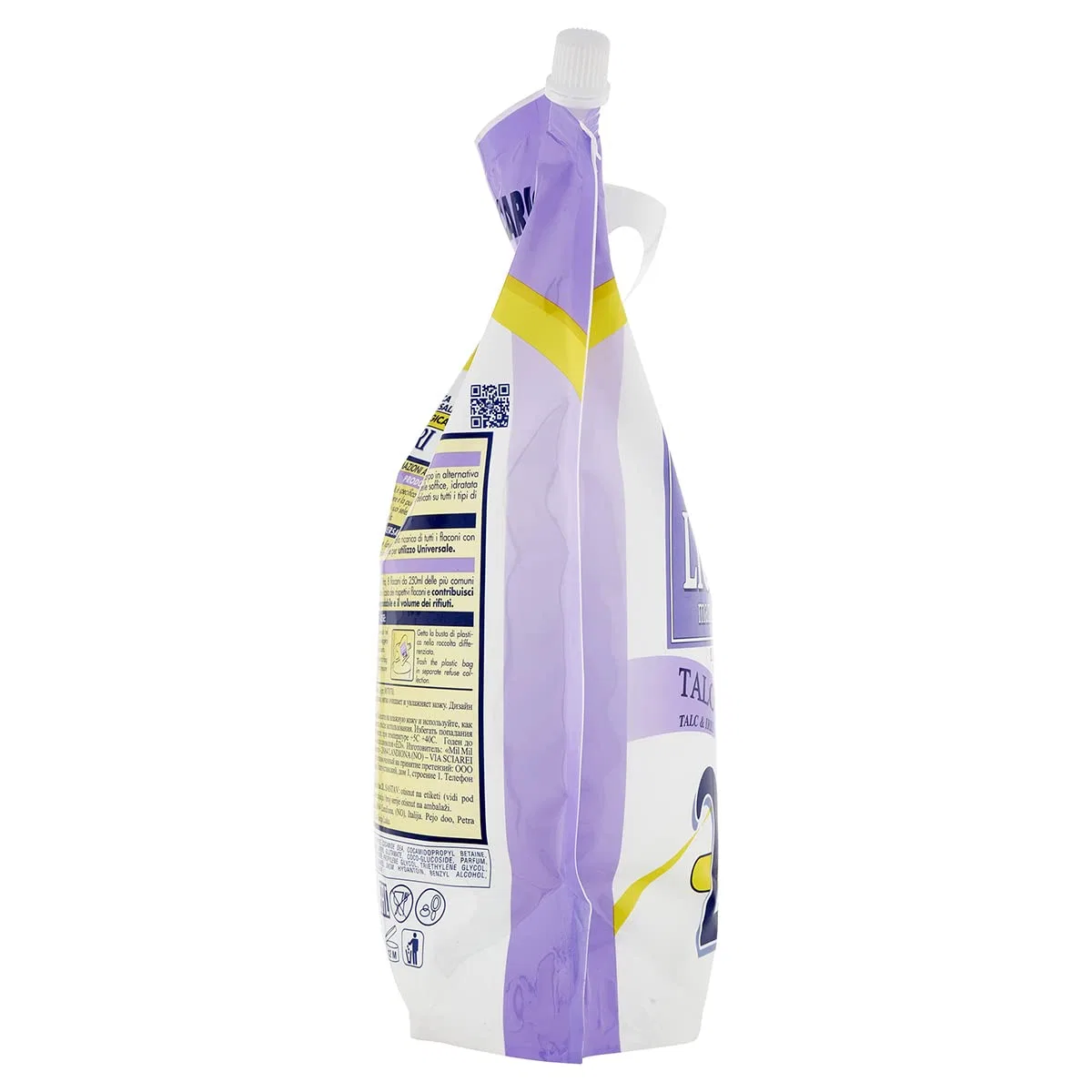Жидкое мыло, Talc & Iris, Milmil, 4 x 2000 мл, White — фото 4