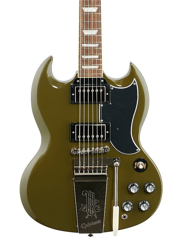 

Гитара Epiphone Exclusive Run SG Standard 61 Maestro Olive Drab Green EISS61M ODGNH