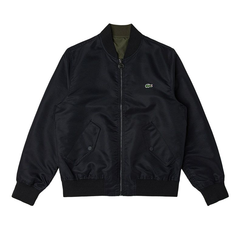 

LACOSTE Куртка мужская 884/Black+Army Green Moderate Reversible