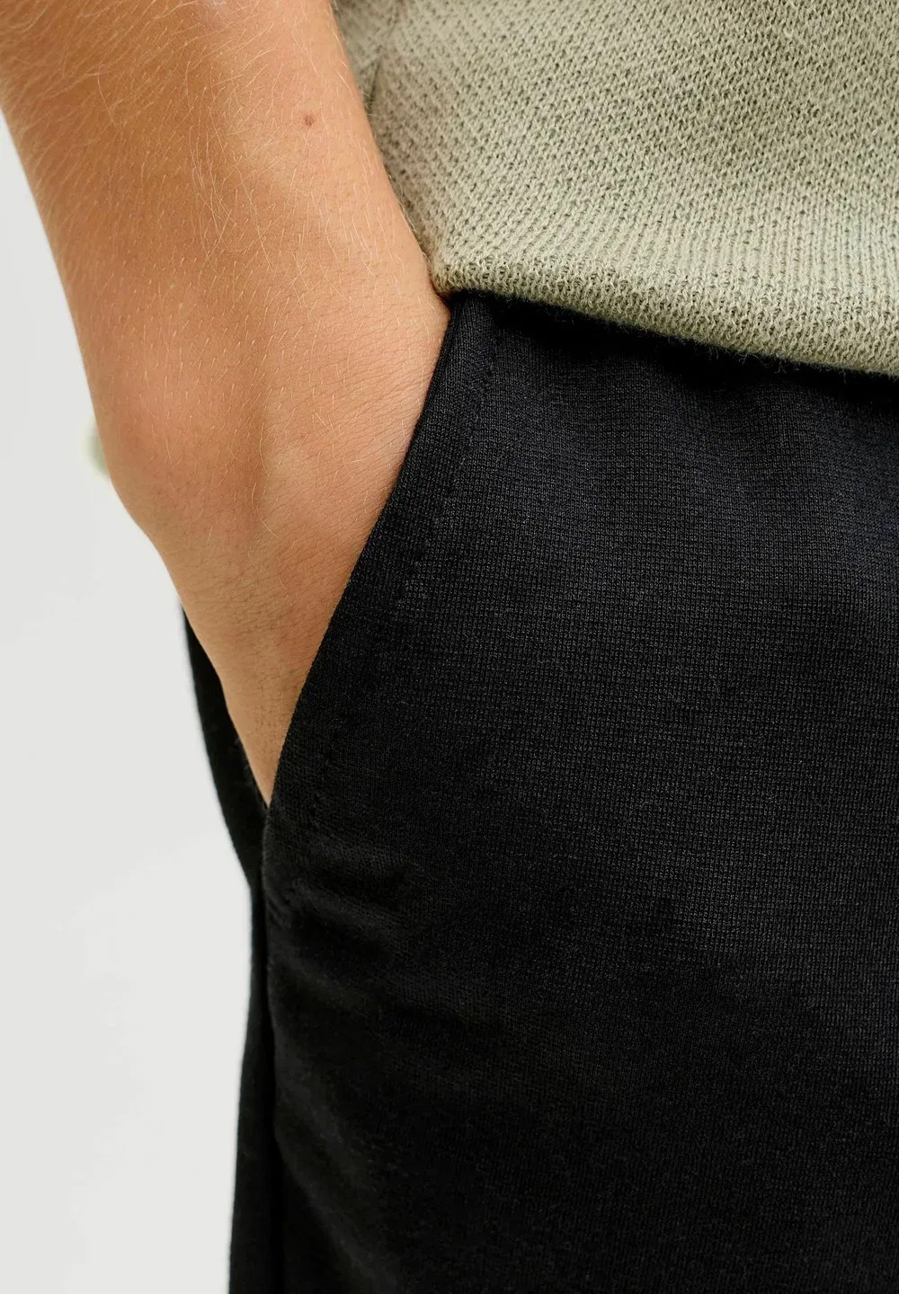 Чино чино юниор - чинос Jack & Jones Junior, Black — фото 4