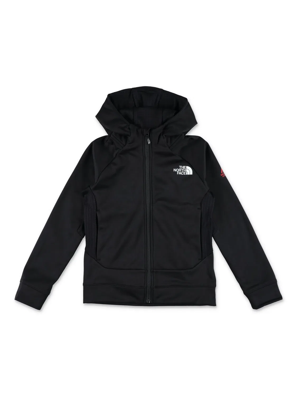 Худи с капюшоном на молнии The North Face, черный