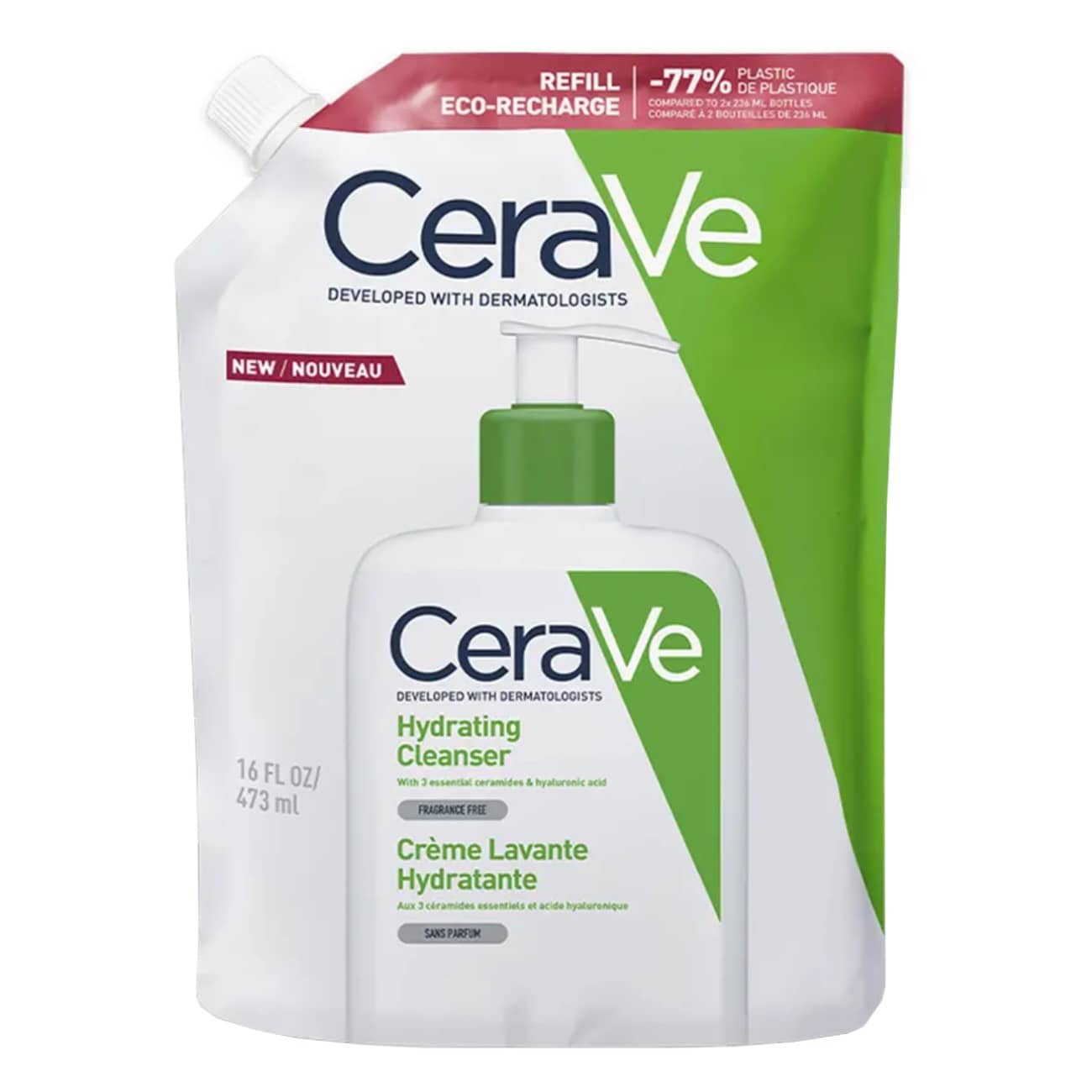 

Сменный блок средства для умывания CeraVe Hydrating, 473 мл