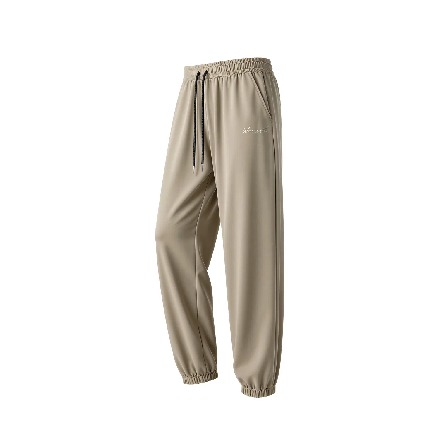 Детские спортивные штаны утепленные с манжетами Summer Ice Silk Upgraded Khaki WARRIOR