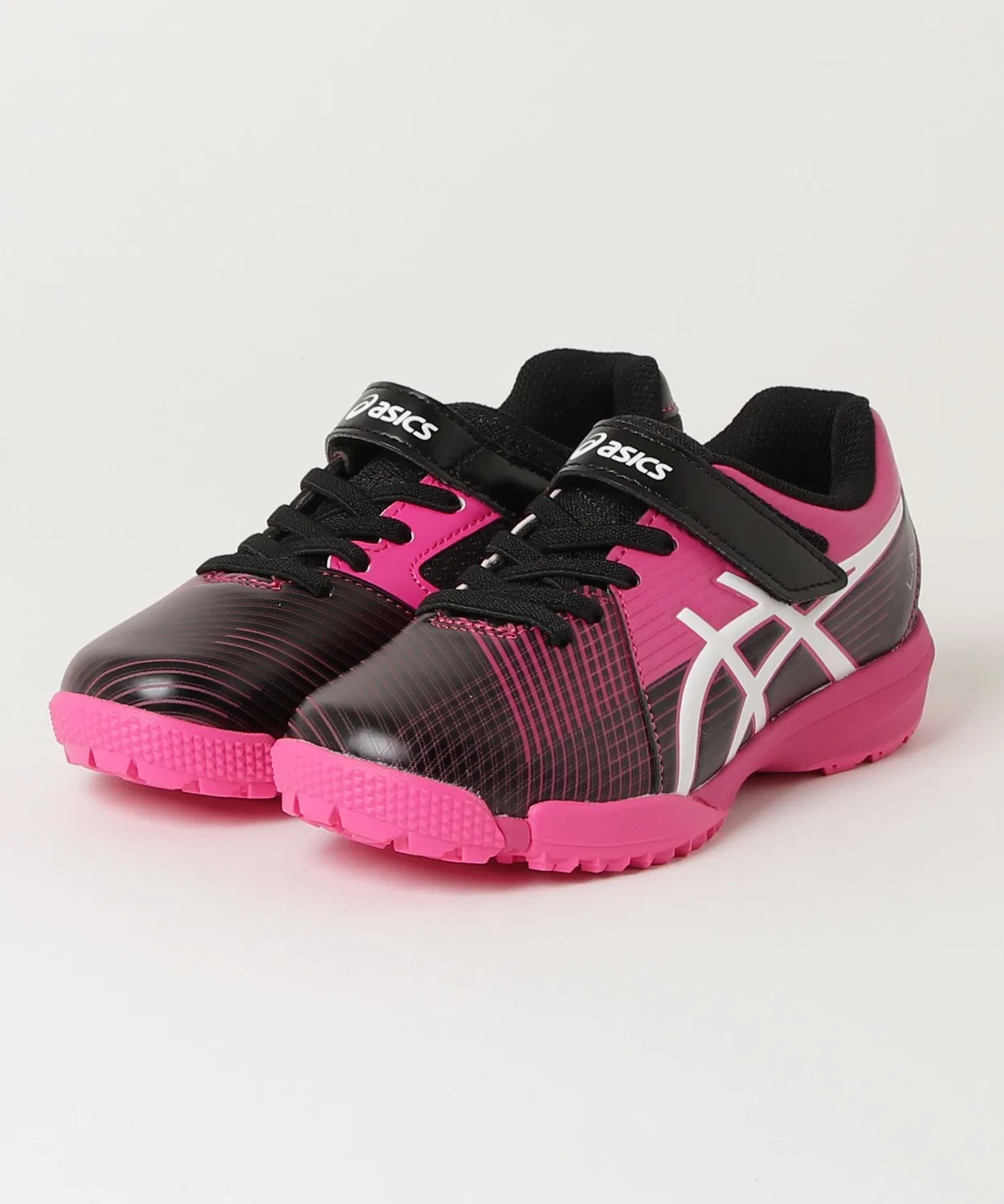 Детские кроссовки с фиксирующей пяткой LAZERBEAM ASICS, Black/Pink