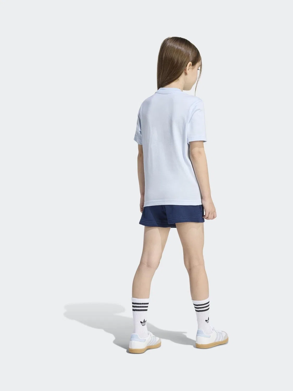 Набор футболка и шорты adidas Originals, синий — фото 2