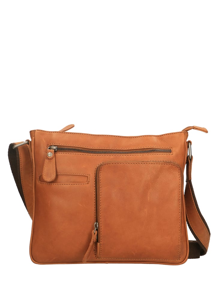 

Наплечная сумка Hill Burry, цвет leather