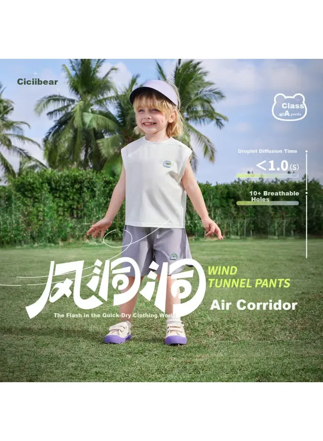 Комплект маек дышащий с моделью One hundred thousand breathable holes Ciciibear, белый