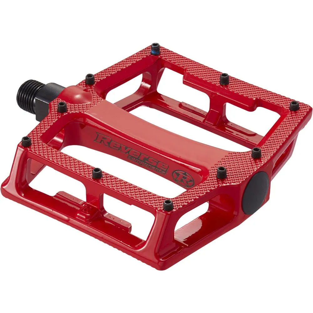 

Педали Reverse Components Super Shape 3D, красный