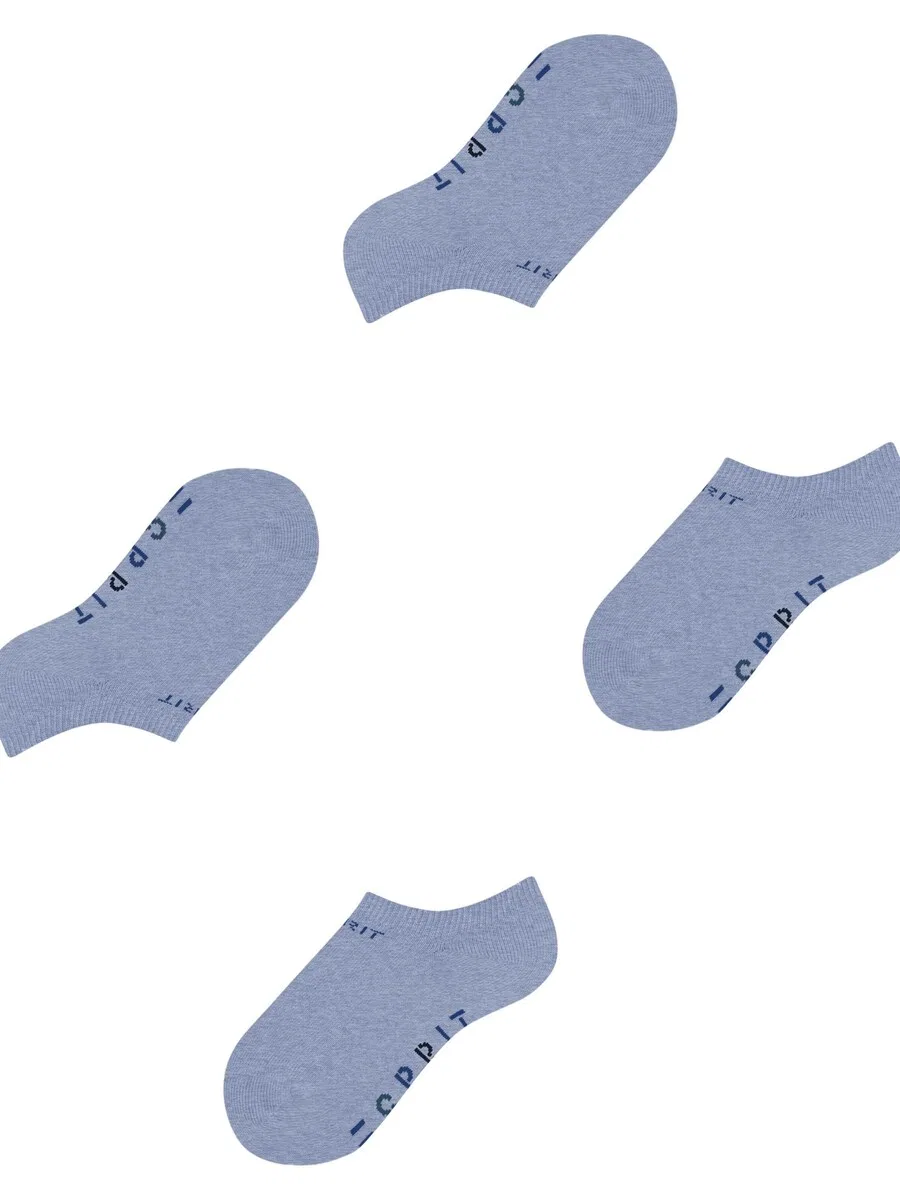 Носки ESPRIT 'Foot Logo 2-Pack' в синем джинсовом цвете — фото 2