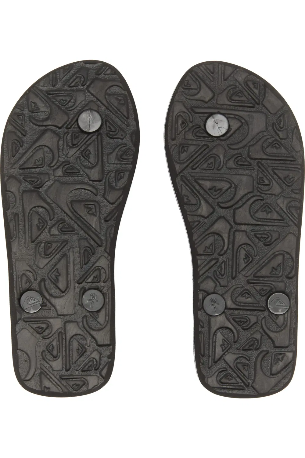 Детские сандалии вьетнамки легкие Moncata Core Quiksilver, черный — фото 4