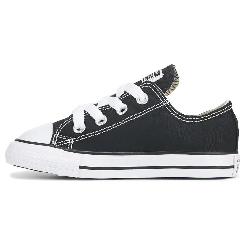 Детские низкие кеды Chuck Taylor All Star для малышей Converse, Black/White — фото 3