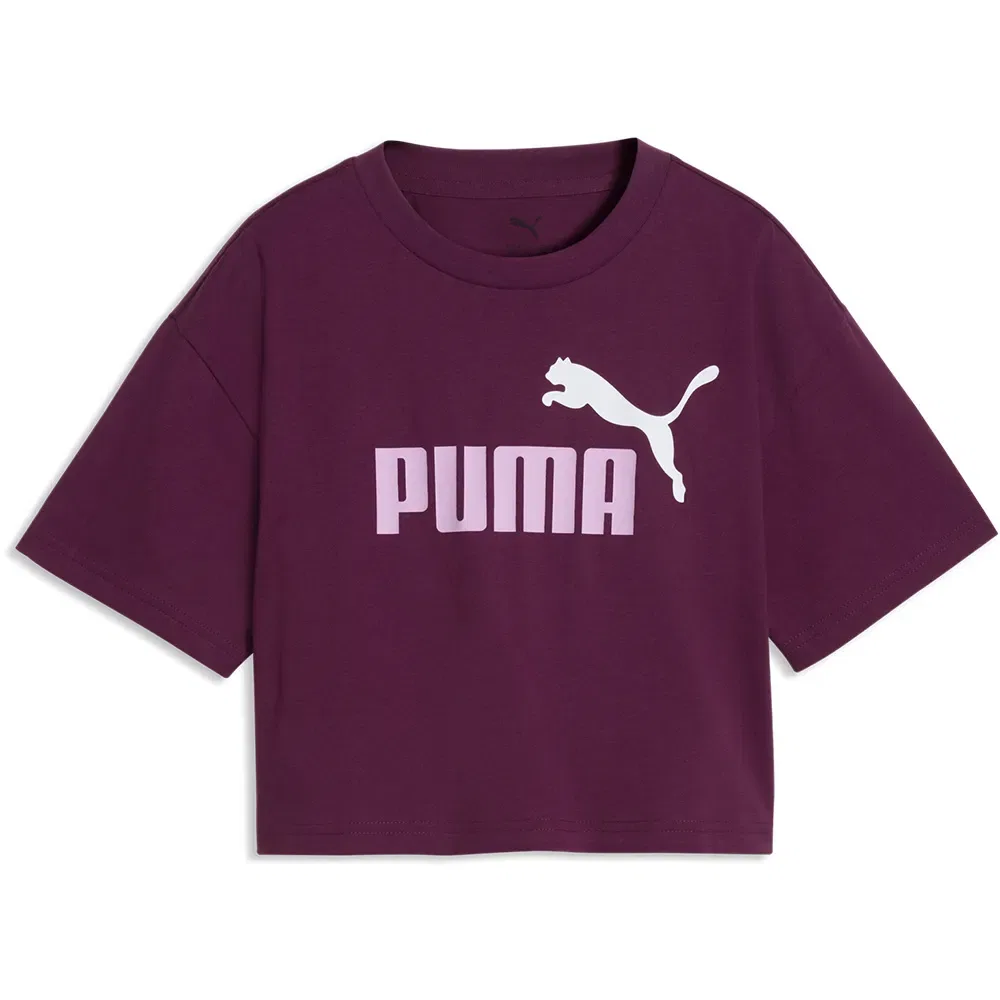 Футболка с коротким рукавом Essential Logo Puma, фиолетовый — фото 3
