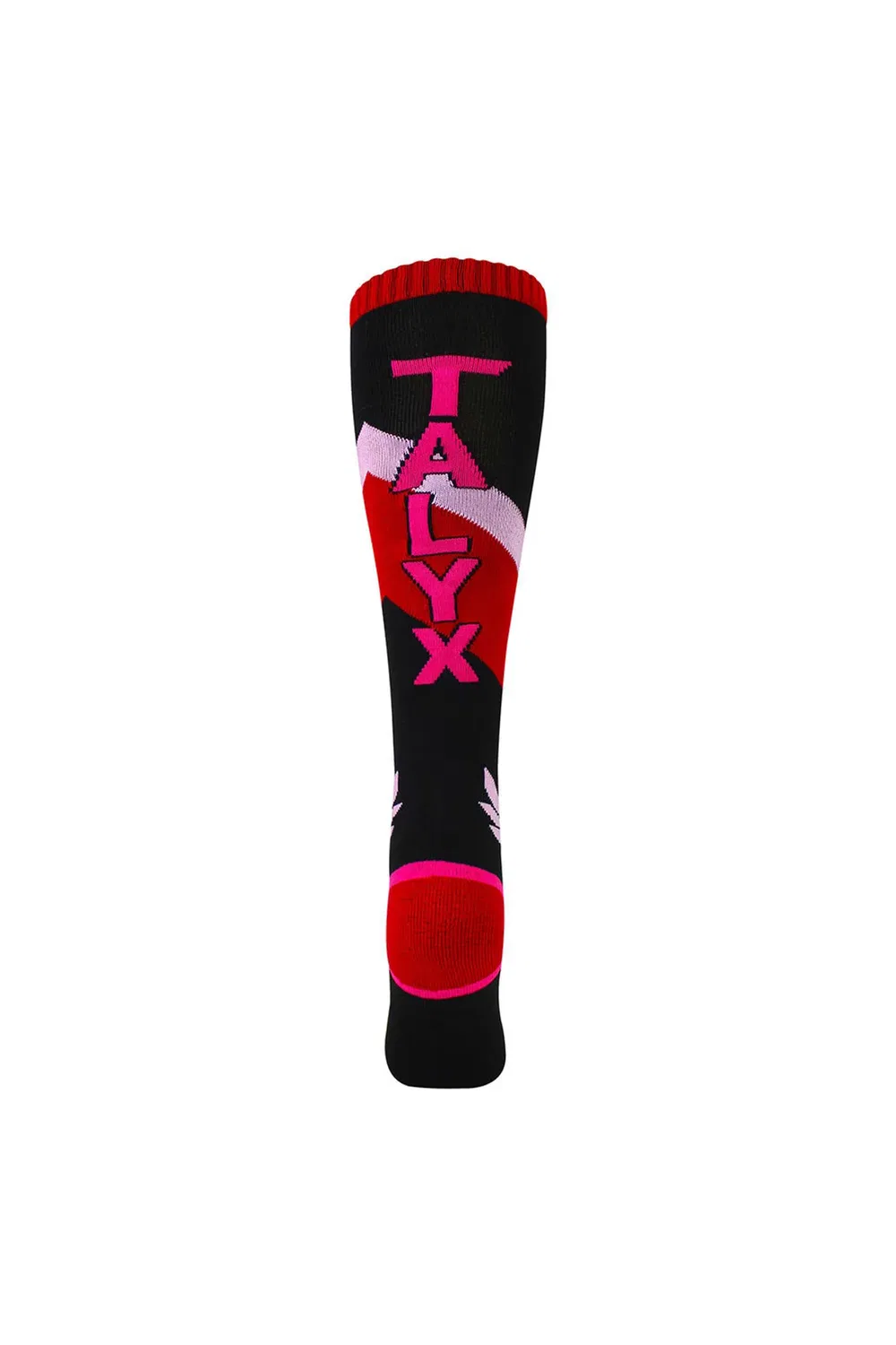 Теплые зимние носки для лыж с усиленной подошвой Talyx, Pink — фото 3