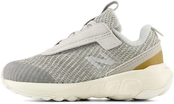 Детские кроссовки для девочек с липучкой New-b 1440 V1 New Balance, Brighton Grey/Angora — фото 2