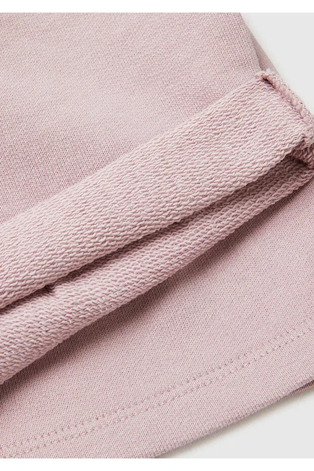 Детские шорты для девочек хлопковые United Colors Of Benetton, Dried Rose — фото 3