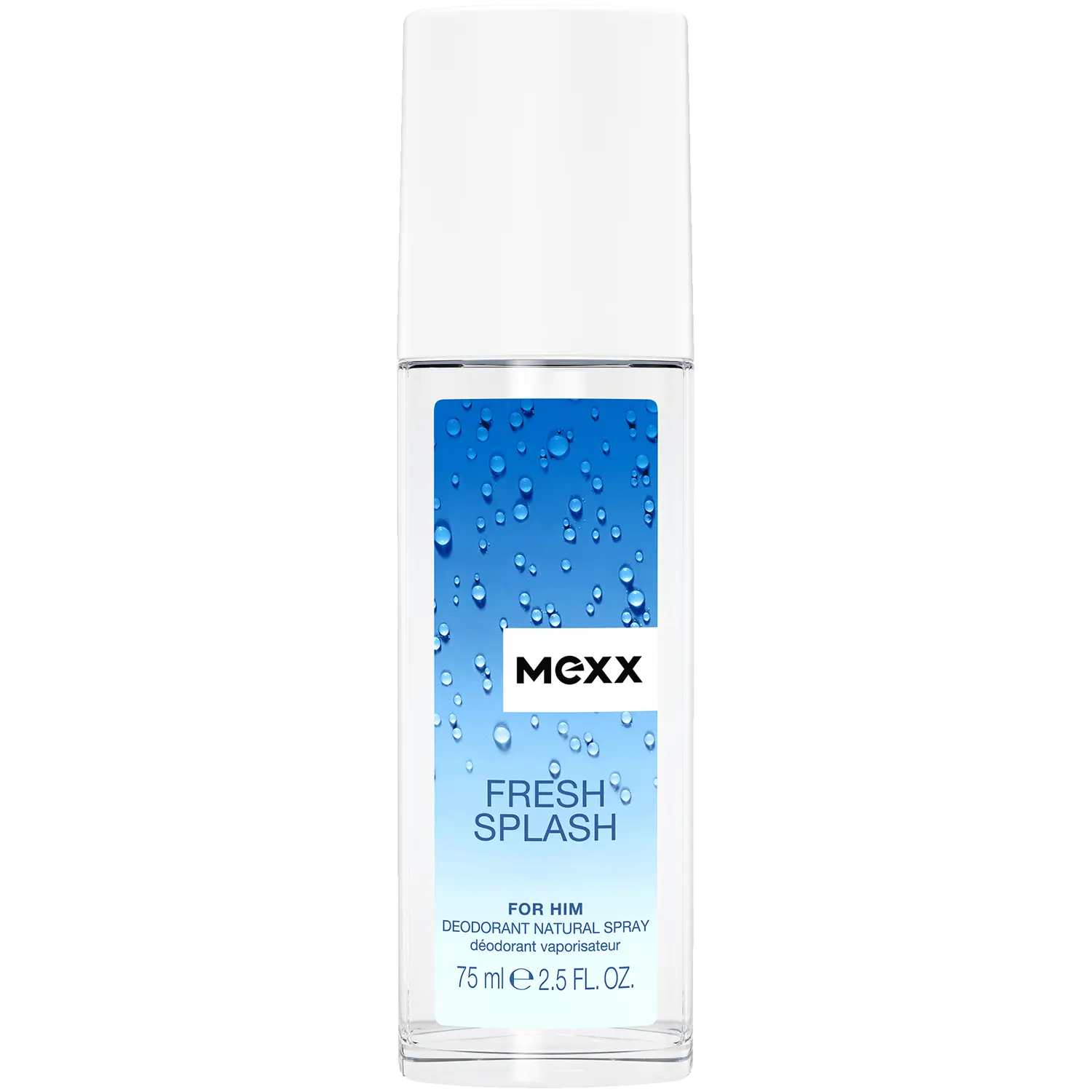 

Mexx Fresh Splash парфюмированный дезодорант для тела для мужчин, 75 мл